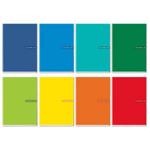 Cuaderno MAXI COLORCLUB de un solo color, A4, 20+1 hojas rayadas, ensamblado - Product Image 1
