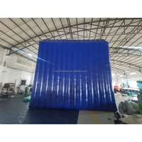 Barrière acoustique gonflable portable en PVC, hermétique, pour la publicité, les festivals de musique, les événements, la construction