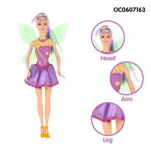 Wholesale 11 Inch Baby <strong>Flying</strong> <strong>Doll</strong> Toy <strong>fairy</strong> with wings for Girls - Product Image 3