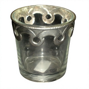 Factory Sale Home Decorative <b>Glass</b> <b>Candle</b> <b>Holder</b> Clear Votive Tealight - Product Image 1