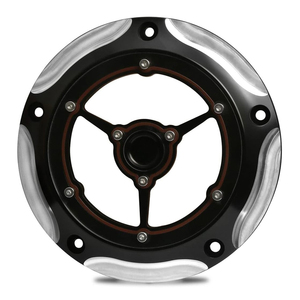 ฝาครอบดีร์บี้ 5 รู ผลิตจาก CNC Billet สำหรับ Harley Big Twin Dyna Low Rider Road <span class=keywords><strong>King</strong></span> Softail ปี 1999-2015 - Product Image 2