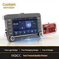 BQCC Vente en gros OEM Radio Android 7 pouces avec Carplay, AM RDS FM, écran vidéo pour Volkswagen Polo Tiguan Passat B6 CC Golf 5 Amarok Fabia