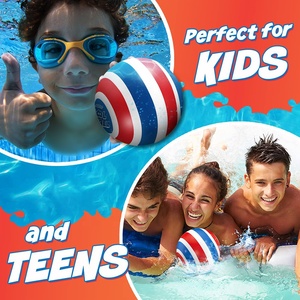 Balle de piscine pour enfants, balle rebondissante remplie d'eau, jeux sous-marins, plaisir estival en plein air avec des amis et de la famille - Product Image 4