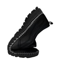 Homme pu chaussure botte marron noir pas cher mode décontracté conduite mocassins