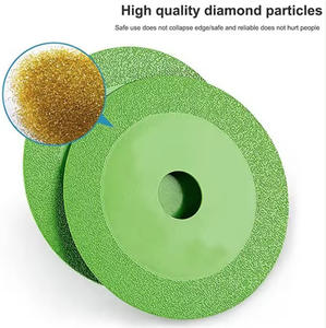 Disque de découpe diamanté ultra-fin 110 mm / 115 mm pour <span class=keywords><strong>meuleuse</strong></span> d'angle, verre, bouteille, jade, céramique - Product Image 5