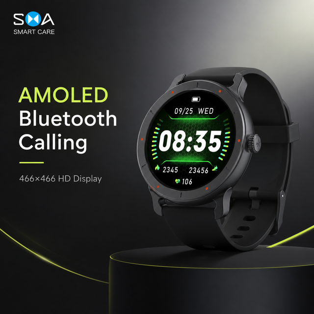 Wholesale Round Smartwatch AMOLED Display Bluetooth 5.3 Calling Watch Wireless Charging for Distributors