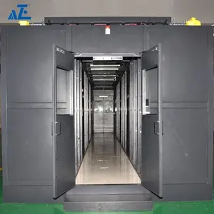 42u 45U 48u Modular Data Server Enclosure Integrated Solution Micro Data Center Cold Aisle Containment System