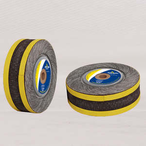 Disco de Lijado <span class=keywords><strong>para</strong></span> Pulir Acero Inoxidable - Rueda Abrasiva de Tela de <span class=keywords><strong>Esmeril</strong></span> <span class=keywords><strong>para</strong></span> Desbarbar Metal y Acabado de Superficies - Product Image 5