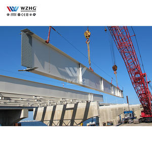 Puente de un solo arco, puentes de acero cortos de tramo simple, diseño de alianza, viga de viga enrollada romana segmentaria - Product Image 2