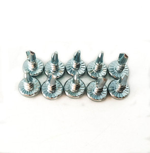 Galvanizado #<span class=keywords><strong>7x7</strong></span>/<span class=keywords><strong>16</strong></span> "3,9x11mm Pan Framing Head <span class=keywords><strong>Tornillo</strong></span> de Punta autoperforante para acero - Product Image 3