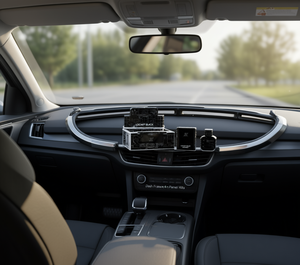 JH300-2 ชุดอุปกรณ์ตกแต่งภายในรถยนต์ แผงหน้าปัดพลาสติกสีดำ - Product Image 2