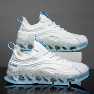 Sneakers Chunky en Maille Tendance à Bout Rond, Lacets, Semelle Extérieure en Caoutchouc Amortie, Chaussures de Marche et de Course Respirantes pour Toutes Saisons - Product Image 6