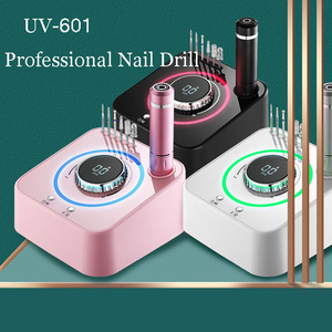 40000RPM Desktop Electric Nail Drill High Speed Polisher <b>ABS</b> <b>Machine</b> with LCD Display for Nail Removal - Product Image 1