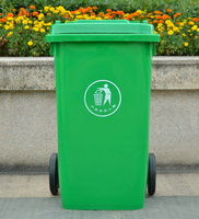 Poubelle de recyclage en plastique coloré 100L ZEPC Trade Assurance