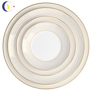 <span class=keywords><strong>2025</strong></span> thiết kế mới xương Trung Quốc tấm gốm đơn giản sang trọng hiện đại Bộ đồ ăn cho bít tết và bánh bền vững Bộ đồ ăn - Product Image 5