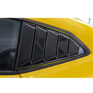 Panneau de fenêtre d'obturateur arrière de voiture pour <span class=keywords><strong>chevrolet</strong></span> <span class=keywords><strong>camaro</strong></span> 2017 2018 2019 2020 2021 2022 2023 kit d'accessoires de fenêtres triangle avant - Product Image 1