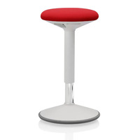 EKL Chaise de bar moderne pivotante réglable en cuir Tabouret commercial pour bar, villa ou école rembourré