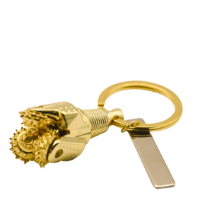 KING SML Custom Tricone Bit Sleutelhanger 3D Boorhamer Zinklegering Miniatuur Sleutelhanger Booreiland voor Boring - Product Image 3