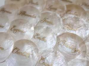 Uionen Place cards en forme de coquillage pour fête, Place cards de mariage, Décorations de mariage, Cadeaux de mariage - Product Image 6