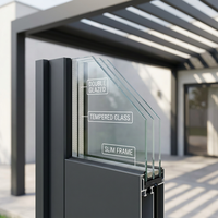Pergola motorisée en aluminium Jiake avec toit à persiennes et éclairage LED, idéale pour jardin, terrasse extérieure et bord de piscine