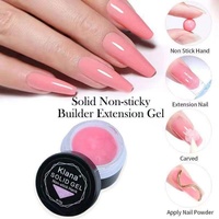 Gel UV de construction pour ongles de haute qualité 15ml – Blanc, Rose, Transparent, Nude, Rose Lacté, Blanc – Auto-nivelant