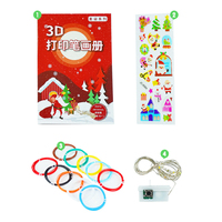 Giấy Nến Giáng Sinh Mới Về Cho Bút 3D Sao Chép Sách Ảnh Phụ Kiện Bút 3D Với Dây Tóc PLA / PCL