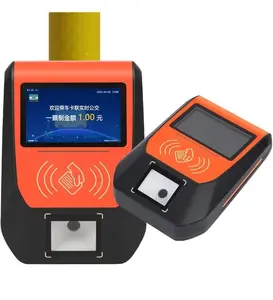 محطة pos للحافلات مع ماسح ضوئي لرمز الاستجابة السريعة API, GSM 3G 4G NFC android bus مع ماسح ضوئي لرمز الاستجابة السريعة API