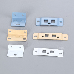 Support d'angle deux-en-un Kai Shun en fer pour étagère de meuble, connecteur en L à 90 degrés pour fixation de panneaux en bois - Product Image 4