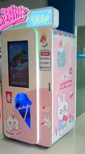 Otomatik dokunmatik ekran otomat dondurma makinesi yumuşak dondurma otomatı makinesi