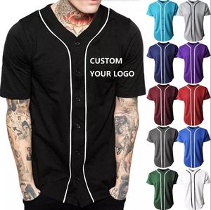 เสื้อเบสบอลและซอฟต์บอลปักลายตามสั่ง ผ้าโพลีเอสเตอร์ ชุดกีฬาพร้อมโลโก้พิมพ์ลาย สไตล์ยูนิฟอร์ม สำหรับใช้ในการเล่นกีฬา - Product Image 1