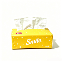 Mouchoirs jetables super absorbants 3 plis en pâte de bois vierge, serviettes en papier doux pour usage domestique
