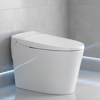 Toilette intelligente de salle de bain intelligente en gros, étanche, nettoyage mobile, télécommande, toilette intelligente automatique