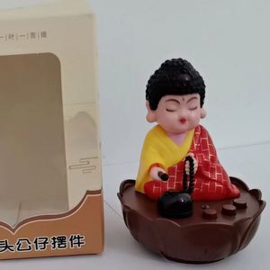 Musical <b>Large</b> Buddha Statue <b>Ornament</b> Monk God of Wealth Tathagata Maitreya Buddha Decor - Product Image 3