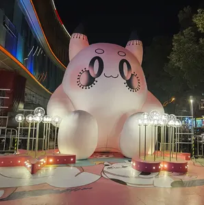 Custom Manufacturer Direct Supply Cute Rabbit Cartoon Monster Cartoon Inflatable Advertising Animal Inflatables Mascot