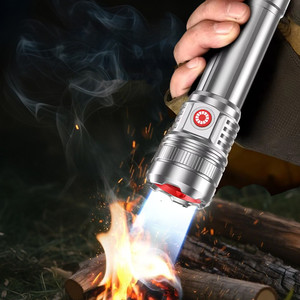 <span class=keywords><strong>Torcia</strong></span> <span class=keywords><strong>Tattica</strong></span> Mini EDC di Tendenza con Accensione Antivento, <span class=keywords><strong>Torcia</strong></span> Ricaricabile in Alluminio - Product Image 1