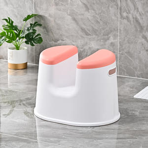 Tabouret de salle de bain épaissi pour adultes avec siège antidérapant pour femmes enceintes et personnes âgées, en matériau PPTPE - Product Image 2