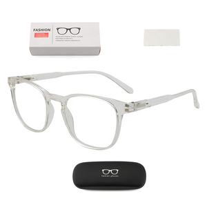 Kính mắt chống ánh sáng xanh Unisex Tr90, gọng vuông, kiểu dáng thời trang, kèm hộp đựng - Product Image 4