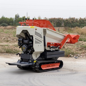 All Terrain <b>Track</b> for 500kg Mini Dumper Small Hydraulic Dump Truck Gasoline Powered Crawler PLC Gear <b>Pump</b> - Product Image 1
