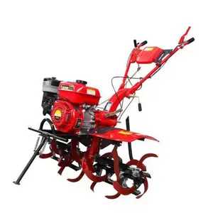 Cultivador de Mini Tractor diésel de tamaño pequeño, máquina portátil de mano para granja de tierra, para motores de maquinaria al por mayor