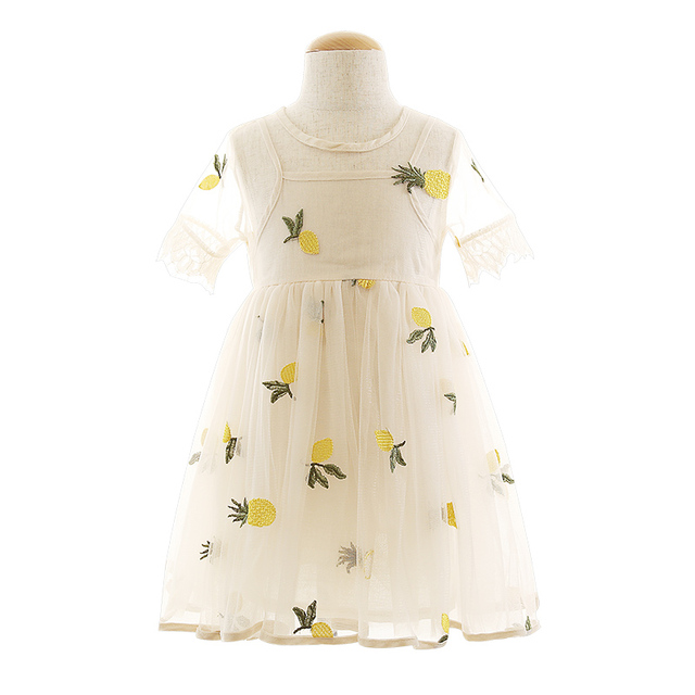 New Products Pineapple Party Fancy Latest High Waist Kayting Dress Patterns Costumes Direct Buy China