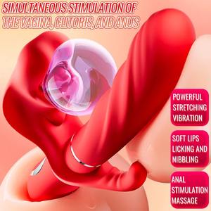 Krachtige Strekvibrators 3 In 1 Draadloze Vrouwelijke Multifunctionele Anale Vagina Stimulatie Vibrators Voor Vrouw - Product Image 5