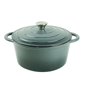 Olla Holandesa Redonda de Hierro Fundido Esmaltado Clásica y Duradera de <span class=keywords><strong>4QT</strong></span>, Utensilios de Cocina, Olla para Estofar para Gas e Inducción - Product Image 6
