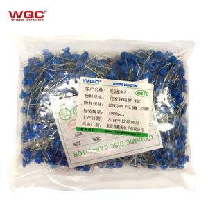 471K 1kv Condensador Condensadores cerámicos <span class=keywords><strong>471</strong></span> 0.47nF K Y5P 470pf Chip azul Condensador cerámico de CA de alto voltaje 471K - Product Image 5