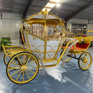 European Elegant Princess High-quality Cinderella Carriage for Sale/wedding Personalized Pumpkin Carriage Special Transport - Product Image 2