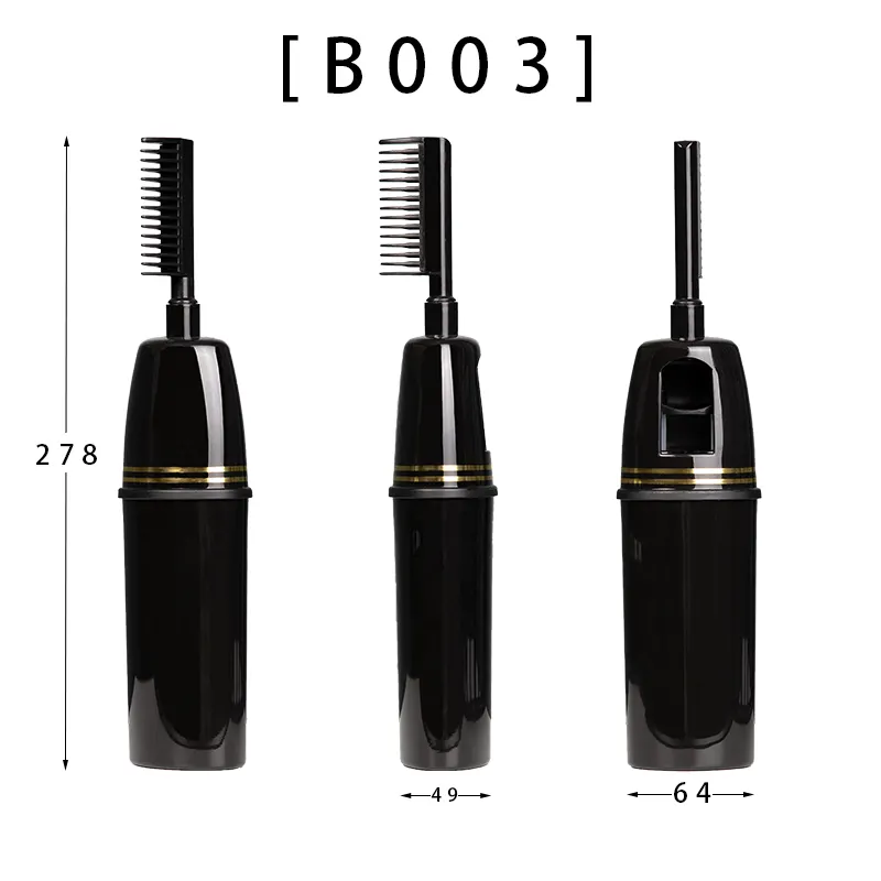 도매 검은 머리 염색 플라스틱 병 170ml