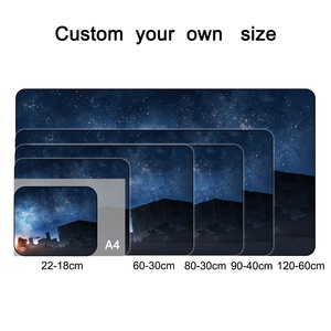 Factory Waterproof Non-Slip <b>Desk</b> Mat Night Sky Gaming Mouse Pad XXL <b>Large</b> <b>Desk</b> Pad Custom Image Keyboard Mat with Stitched Edges - Product Image 2