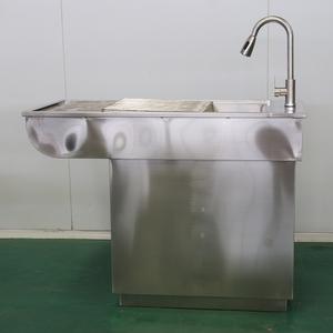 Table de traitement vétérinaire multifonctionnelle pour chiens et chats |   Station de toilettage chirurgicale réglable en acier inoxydable 304 écologique - Product Image 3