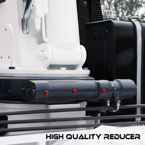 תוצרת סין בום ישר מנוף 3ton 6ton 8ton 12ton 8ton משאית רכוב עגור לבנייה - Product Image 4