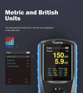 VDIAGTOOL VC300 Autolack prüfmaschine Automotive Metal Surface Coating Dicken messgerät Lack prüfgeräte für Gebrauchtwagen - Product Image 2