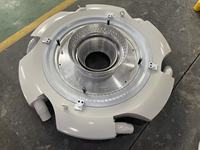 Offre Spéciale – Anneau d'air métallique hexagonal de conception nouvelle Mingqiang pour ligne d'extrusion de plastique HDPE/LDPE – Longue durée de vie 1